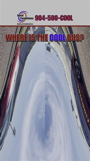 Where is The Cool Bus today? Comment your guesses below! With promo code "Cool Bus 6" you can get $50 OFF repairs $300 or more! Or visit https://idealconditionsjax.com/?spdirect=t25q0p6ylx to book online now! #jacksonville #hvac #coolbus | Ideal Conditions Heating & Air Conditioning