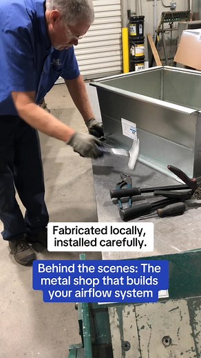 1.2K views · 22 reactions | This is what HVAC care looks like before it even hits your home. Custom ductwork = smoother air, less noise, and lower bills in Gainesville. Ever seen how your system gets built? #gainesvillega #hallcounty #hvac #plumbing #homeservice | Conditioned Air Systems, Inc. | Facebook