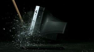 Slow Motion Smashing Old Computer Monitor Stock Footage SBV-300019810 - Storyblocks