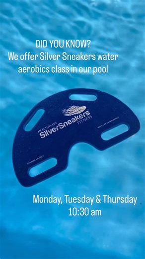 Spa Athletic Club on Instagram: "💦 Did you know? We offer SilverSneakers Water Aerobics in our pool 🗓 Monday, Tuesday & Thursday ⏰ 10:30 AM A fun, low-impact workout that’s easy on the joints and great for overall fitness. Come make a splash with us!"