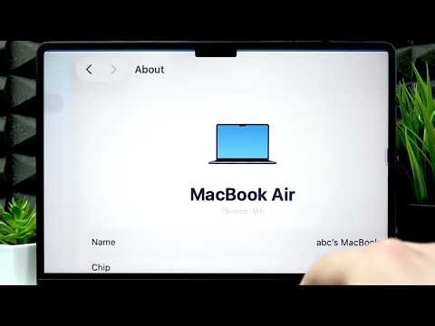 MacBook Air M5 – How to Check Device Specifications