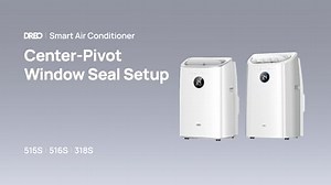 Dreo Portable Air Conditioners with APP/Voice/Remote Control, AC Unit for Bedroom, 24h Timer with Fan & Dehumidifier, Smart Air Conditioner for Indoors, Room, Office, Includes AC Unit Window Kit