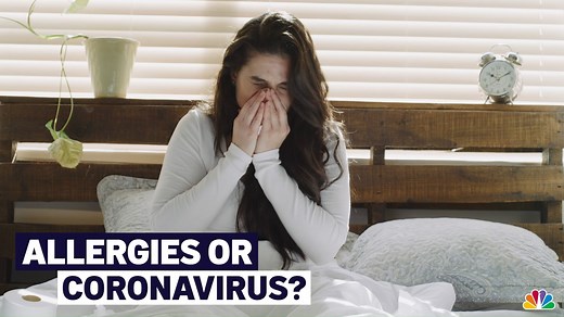 5.7K views · 15 reactions | Sneezing, runny nose, watery eyes? It's that time of year again - but how can you tell if it's allergies or COVID? Chris Hush breaks down this week's top stories in news. | NBC Chicago | Facebook