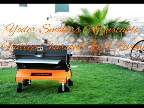 Yoder Flattop Charcoal Grill Review #yoderflavor