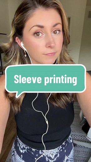 Sleeve printing is now available on printify!