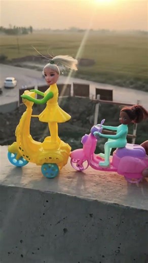 Remote Control Vespa Scooty Vs Mini girl Scooty Unboxing And Testing Short Video ||