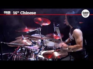 SABIAN 16" B8 Pro Chinese- China-type Cymbal Demo