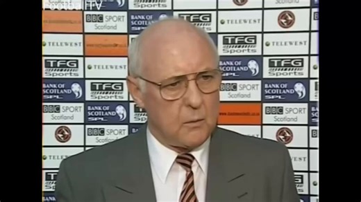 Jim McLean punches a BBC reporter on live television (2000)