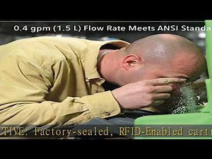 Honeywell Fendall Pure Flow 1000 Eyewash Station, 7 Gallon Capacity, 15 minutes Wash Time, 29" L X