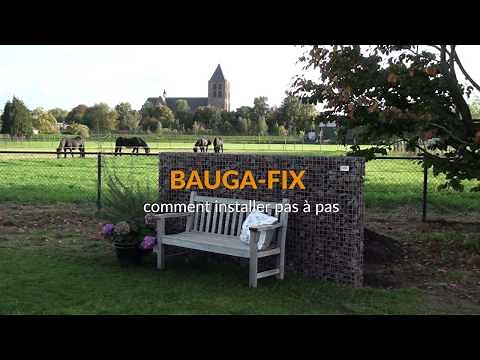 Français - Gabion Bauga-Fix - Installation - Bauma-Stone