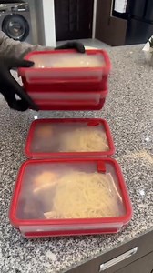 Idée Lunch box pour enfants 🤤😍❤️[ Spaghettis à la viande et aux œufs bouillie et du Dégué pour le dessert 👌 | Konemia