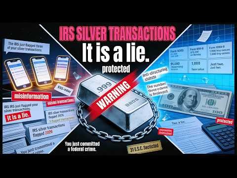 The IRS Just Flagged 3 Silver Transactions You Made This Month — Here's What They Found