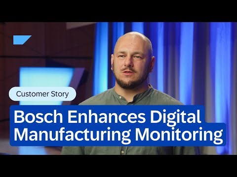 How Bosch Enhances Digital Manufacturing Monitoring with SAP Cloud ALM
