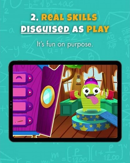 5 minutes a day with AdaptedMind making back to school easier! #AdaptedMind #backtoschool