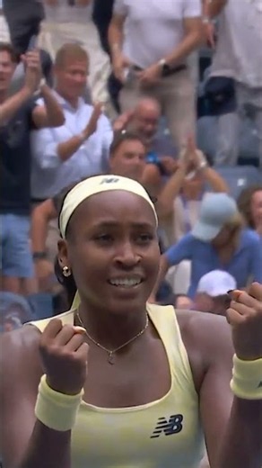Coco Gauff WINS in three! 👏