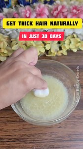 15K views · 106 reactions | Get Thick, Healthy and Long Hair in Just 30 Days. Stop Hair Fall Naturally. Follow Indian Beauty Secrets for more such updates. #hair #haircare #longhair #thickhair #healthyhair #hairfall #homemadehairoil #hairmask #hairpack #softhair #silkyhair #splitends #hairrepair #dandruff #hairgrowth #hairoil #homemade #curlyhair #frizzyhair #oil #viralreels | Indian Beauty Secrets | Facebook