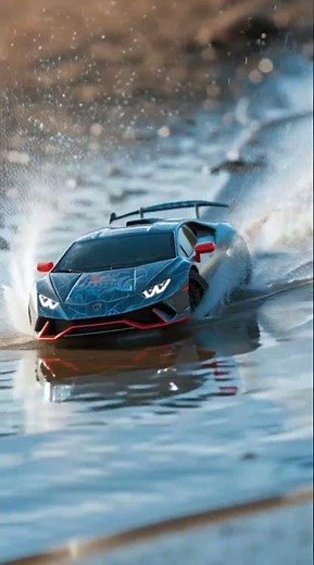 RC Jet Boat Thrilling Turns 🌀 360 Spin on Water!