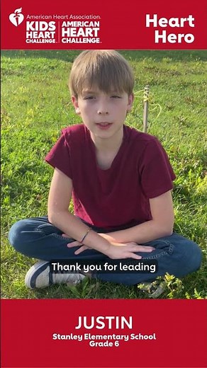 2025 KHC ND Local Ambassador Justin Swider - Thank You for Supporting the Kids Heart Challenge!