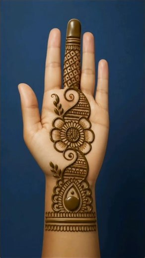 Very Easy And Stylish New Mehndi Design 2026 || Mehndi Design ||#shorts #youtubeshorts #mehndi