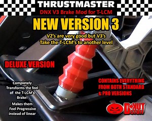 DNX V3 Deluxe Brake Mod for Thrustmaster T-LCM - Etsy