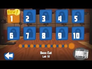 Mouse Bot BOSS CAT All 10 Levels Lab 10 😾
