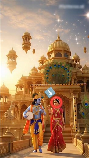 Mahadev Krishna Ram & All Tip Toe Back to Their Cute Divine Palaces.#mahadev #krishna #ram #hanuman