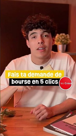 Fais ta demande de BOURSE en 5 clics ! 💰#etudiant