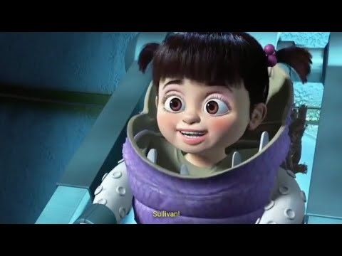 Monster Inc - Sullivan Saves Boo Scene