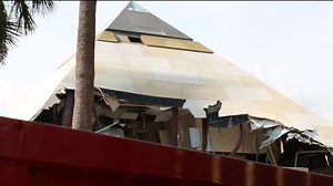 Hard Rock Cafe pyramid demolished