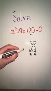 How to SOLVE Quadratic Equations! #maths #viral #quadraticequation
