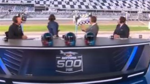 Fox Sports hosts interrupted by 'awesome' flyover before iconic Daytona 500 race