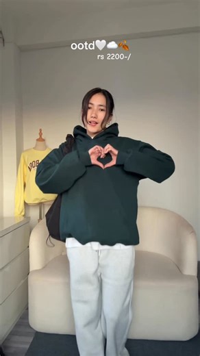 dripcreation on Instagram: "ootd 🤍☁️🍂 rs 2200 -/"