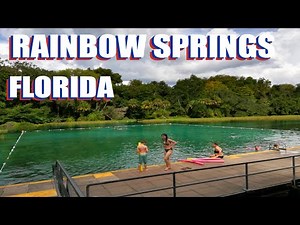Rainbow Springs State Park Florida: Swimming In Crystal Clear Water