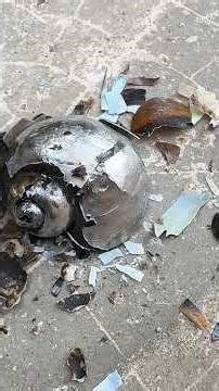 Upcycled Snail Shell Metal Casting 🐌 #shorts #recycling #viral