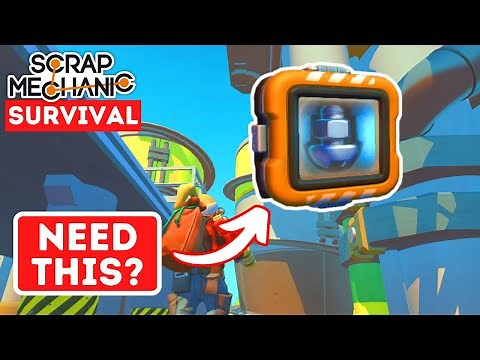 Scrap Mechanic: How to Get Component Kits FAST 👀