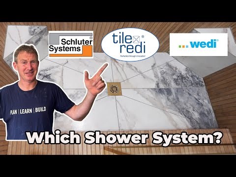 Which Tile Shower System Should I Use?