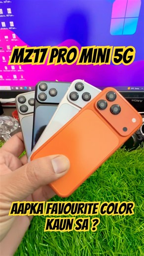 MZ17 Pro Mini 5G Android Smartphone Colors #shorts #shortsfeed #ytshorts #viralvideo
