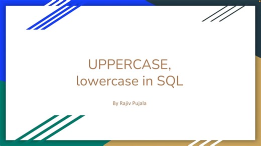 13 Converting Text to Lowercase Uppercase in BigQuery _ SQL String Functions
