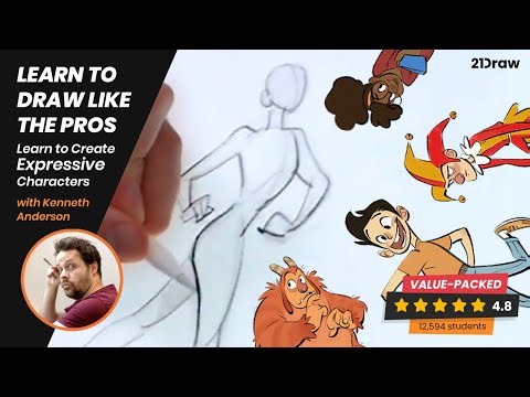 Lesson 4.3: Staging & Secondary Action 🎨 Creating Expressive Characters with Kenneth Anderson