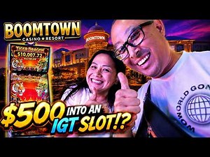 🎰 $500 INTO AN IGT SLOT!? | LAST-MINUTE STOP AT BOOMTOWN CASINO! 🎰