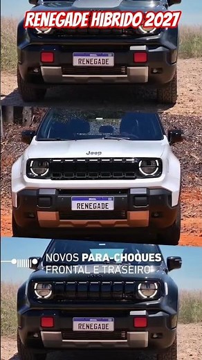 NEW RENEGADE 2027 HYBRID MHEV FOR R$ 129,990
