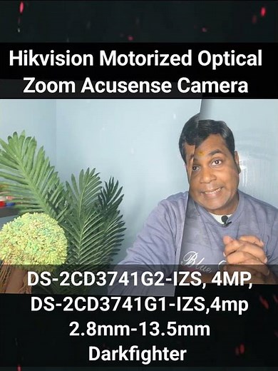 Hikvision Motorized optical zoom camera #yfmsecurity #homesecurity #minicamera