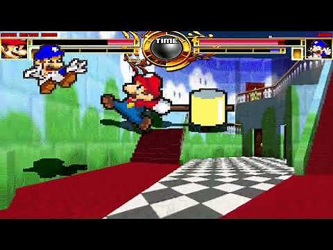 NICK54222 MUGEN: Super Better Mario VS SMG4