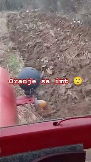 Oranje traktor IMT #nekeking #imt539