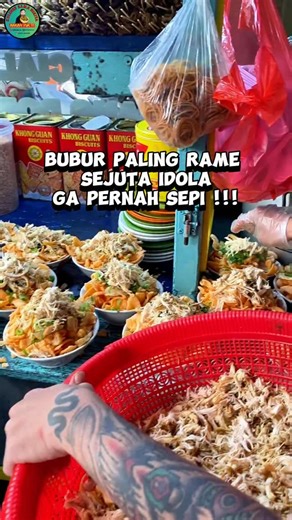 Nikita Marcia | Kuliner Sama Nikita on Instagram: "Bubur Paling Rame byk Idolanya di Lenteng Agung Jaksel baru buka aja ud rame hampir full meja tp pelayanannya cepet sat set oh ya ada yg unik Bubur Abon Sapi yg jrg ada di tmpt Lain Hrga 20rb sama aneka sate cm 3rb pertusuk gede gede pula cuss lah Bubur Ayam Bang Doel dan Selamat Mencoba Halal ☑️ Rating 9,35 ☑️ Buka Setiap Hari Jam 6 Pagi - Jam 10 Pagi☑️ Jam 6 Sore - Jam 1 Pagi ☑️ Dine in & Take Away ☑️ Pembayaran Tunai ☑️ Scan QRIS ☑️ Bubur Aya