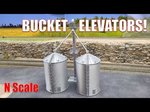 Bucket Elevators - N Scale