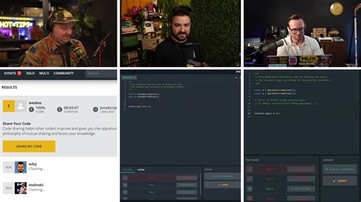 Developers Try Math... Reverse Clash of Code!