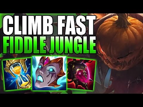 HOW TO PLAY FIDDLESTICKS JUNGLE & CARRY YOURSELF OUT OF LOW ELO EASILY! - League of Legends Guide