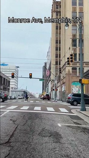 Monroe Avenue in Memphis, Tennessee #4kdrive #memphis