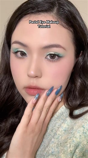 Pastel Eyeshadow tutorial #eyemakeupideas #cutemakeup #eyemakeuptutorial #colorfulmakeup